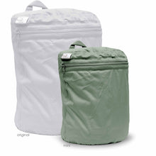 Load image into Gallery viewer, Willow Green Cloth Diaper Wet Bag mini for Rumparooz by Kanga Care