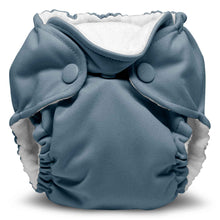 Load image into Gallery viewer, Dusk Blue Lil Joey Newborn and Preemie AIO Cloth Diaper by Kanga Care Rumparooz