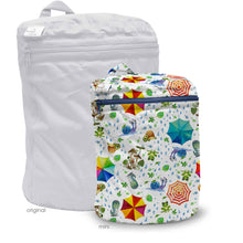 Load image into Gallery viewer, Kanga Care Mini Wet Bag in the Sunshower print