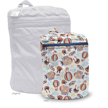 Load image into Gallery viewer, Kanga Care Mini Wet Bag in the Zeppelin print
