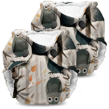 Load image into Gallery viewer, Hoot Lil Joey Newborn and Preemie All In One Cloth Diaper by Kanga Care Rumparooz, 2 pack