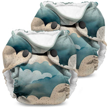 Load image into Gallery viewer, Thunder Puff Lil Joey Newborn and Preemie All In One Cloth Diaper by Kanga Care Rumparooz, 2 pack