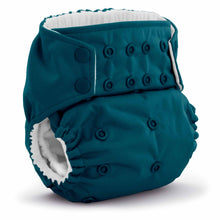 Load image into Gallery viewer, Rumparooz G3 One Size Pocket Cloth Diaper Caribbean Teal with Patented Double Gusset protection for no blowouts