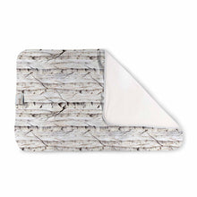 Load image into Gallery viewer, Kanga Care Changing Pad and Sheet Saver in Christmas print called Aspenglow with aspen trees during fall on a white background