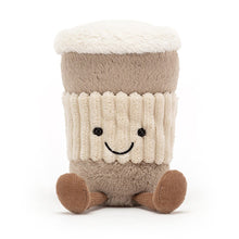 Load image into Gallery viewer, Jellycat Amuseable Coffee-To-Go seated front view