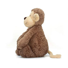 Load image into Gallery viewer, Jellycat Bashful Monkey side view
