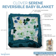 Load image into Gallery viewer, Anatomy of the Serene Reversible Blanket