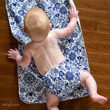 Load image into Gallery viewer, Baby on tummy laying on an Elskede Changing Pad