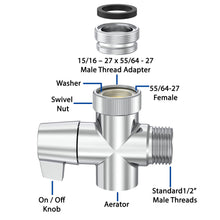 Load image into Gallery viewer, RinseWorks Aquaus :: SprayMate Bundle - Cloth Diaper Sprayer Splatter Shield + Diaper Sprayer (FAUCET HOOKUP)
