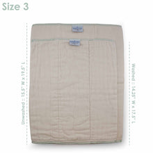 Load image into Gallery viewer, Kanga Care Unbleached Cotton Prefold Cloth Diapers (6 pk) - Size 3 :: Baby