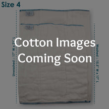 Load image into Gallery viewer, Kanga Care Unbleached Cotton Prefold Cloth Diapers (6 pk) - Size 4 :: Toddler