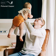 Load image into Gallery viewer, Baby in Copper Orange Rumparooz G3 One Size Pocket Diaper