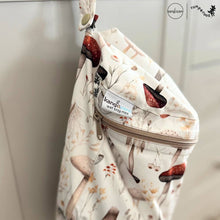 Load image into Gallery viewer, Kanga Care Cloth Diaper Wet Bag Mushie Hanging