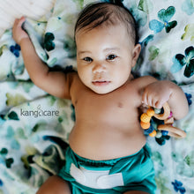 Load image into Gallery viewer, Peacock Cover, Kanga Care Teething Ring and Clover Blanket