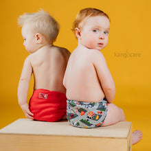 Load image into Gallery viewer, WeeHoo and Scarlet Rumaprooz on two toddlers sitting next to each other with the backs to the camera
