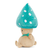 Load image into Gallery viewer, Jellycat Fun-Guy Bertie seated side view
