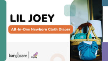 Load and play video in Gallery viewer, Kanga Care Lil Joey All-In-One Newborn Cloth Diaper Features and Overview