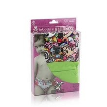 Load image into Gallery viewer, Lil Learnerz Training Pants - tokidoki x Kanga Care - tokiJoy & Tadpole 2 pack - Small in packaging