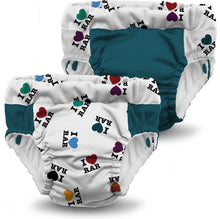 Load image into Gallery viewer, Lil Learnerz Training Pants & Swim Diaper - I Love RAR