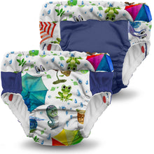 Load image into Gallery viewer, Lil Learnerz Training Pants (2pk) - Sunshower

