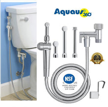 Load image into Gallery viewer, Aquaus 360 :: Cloth Diaper Sprayer (toilet hookup) parts