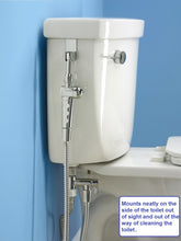 Load image into Gallery viewer, Sprayer attached to a toilet