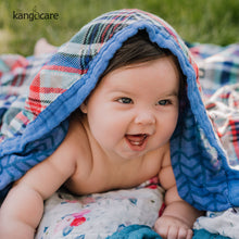 Load image into Gallery viewer, Baby laying on a Lily blanket and under a Billy blanket