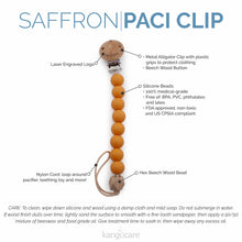 Load image into Gallery viewer, Saffron Paci Clip features