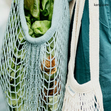 Load image into Gallery viewer, Ecoposh long and short handle net bags lifestyle