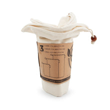 Load image into Gallery viewer, Muslin Grain Bag side view