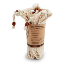 Load image into Gallery viewer, Cotton Mesh Produce Bag side view