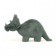 Load image into Gallery viewer, Jellycat Fossilly Triceratops side view

