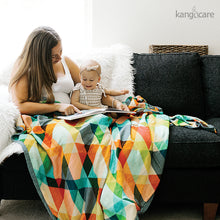 Load image into Gallery viewer, Woman and toddler sitting with a Finn blanket