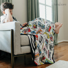 Load image into Gallery viewer, Child sitting with a Mixtape blanket