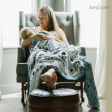 Load image into Gallery viewer, Mom and baby sitting in a chair with a Wander Forever Blanket