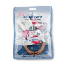 Load image into Gallery viewer, Lily Bunny Ear Teething Ring in packaging
