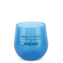Load image into Gallery viewer, Kanga Care SiliPint Sipper :: Bend Blue, back view: Keep it fluffy