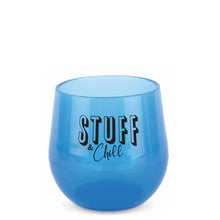 Load image into Gallery viewer, Kanga Care SiliPint Sipper :: Bend Blue, front view: Stuff and chill