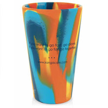 Load image into Gallery viewer, Kanga Care SiliPint - Family Tree :: Canyon Blues, back view