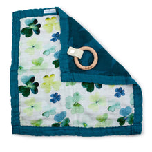 Load image into Gallery viewer, Kanga Care Reversible Teething Blanket Lovey :: Clover
