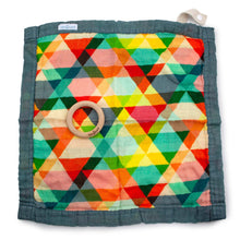 Load image into Gallery viewer, Finn blanket with teething ring detached