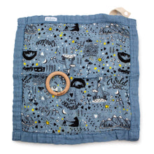 Load image into Gallery viewer, Wander blanket with teething ring detached
