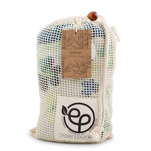 Load image into Gallery viewer, Clover baby blanket packaged in a reusable bag