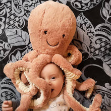 Load image into Gallery viewer, Jellycat Odell Octopus Large with child
