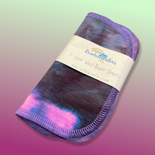 Load image into Gallery viewer, Rainbow Waters Tie Dye Wool Dryer Sheets :: Super Nova
