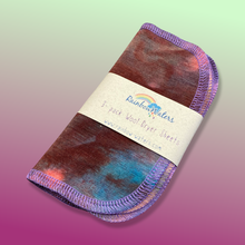 Load image into Gallery viewer, Rainbow Waters Tie Dye Wool Dryer Sheets :: Super Nova