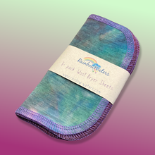 Load image into Gallery viewer, Rainbow Waters Tie Dye Wool Dryer Sheets :: Super Nova