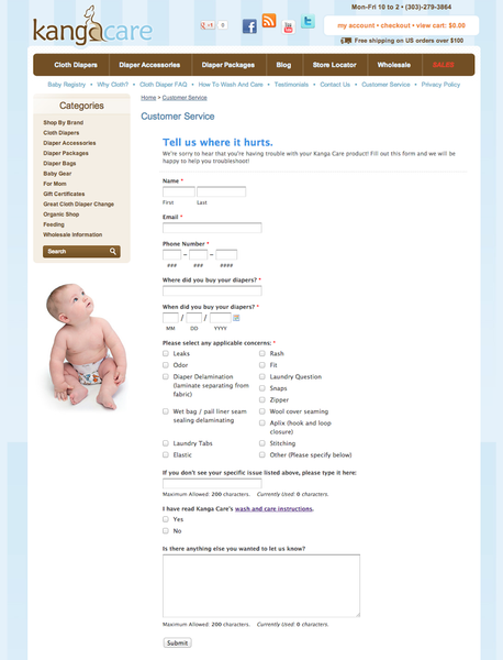 Kanga Care Cares: Part 4 of 5 Kanga Care Customer Service