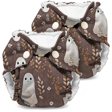 Boo Lil Joey Newborn and Preemie All In One Cloth Diaper by Kanga Care Rumparooz, 2 pack