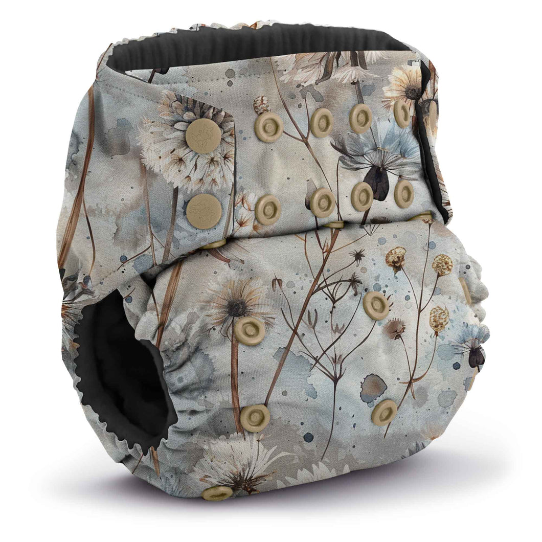 Wishwood Dandelion Print Collection for Rumparooz G3 OBV One Size Cloth Diapers by Kanga Care